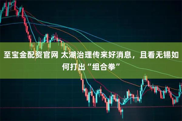 至宝金配资官网 太湖治理传来好消息，且看无锡如何打出“组合拳”