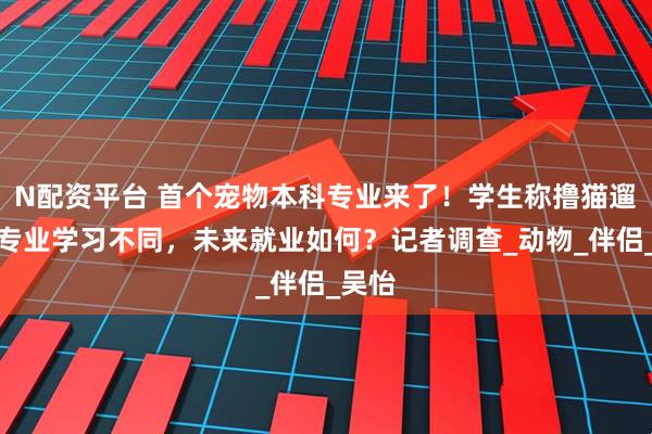N配资平台 首个宠物本科专业来了！学生称撸猫遛狗与专业学习不同，未来就业如何？记者调查_动物_伴侣_吴怡